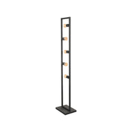 LABEL51 Vloerlampen Quadrato - Zwart - Metaal - One Size