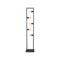 LABEL51 Vloerlampen Quadrato - Zwart - Metaal - One Size