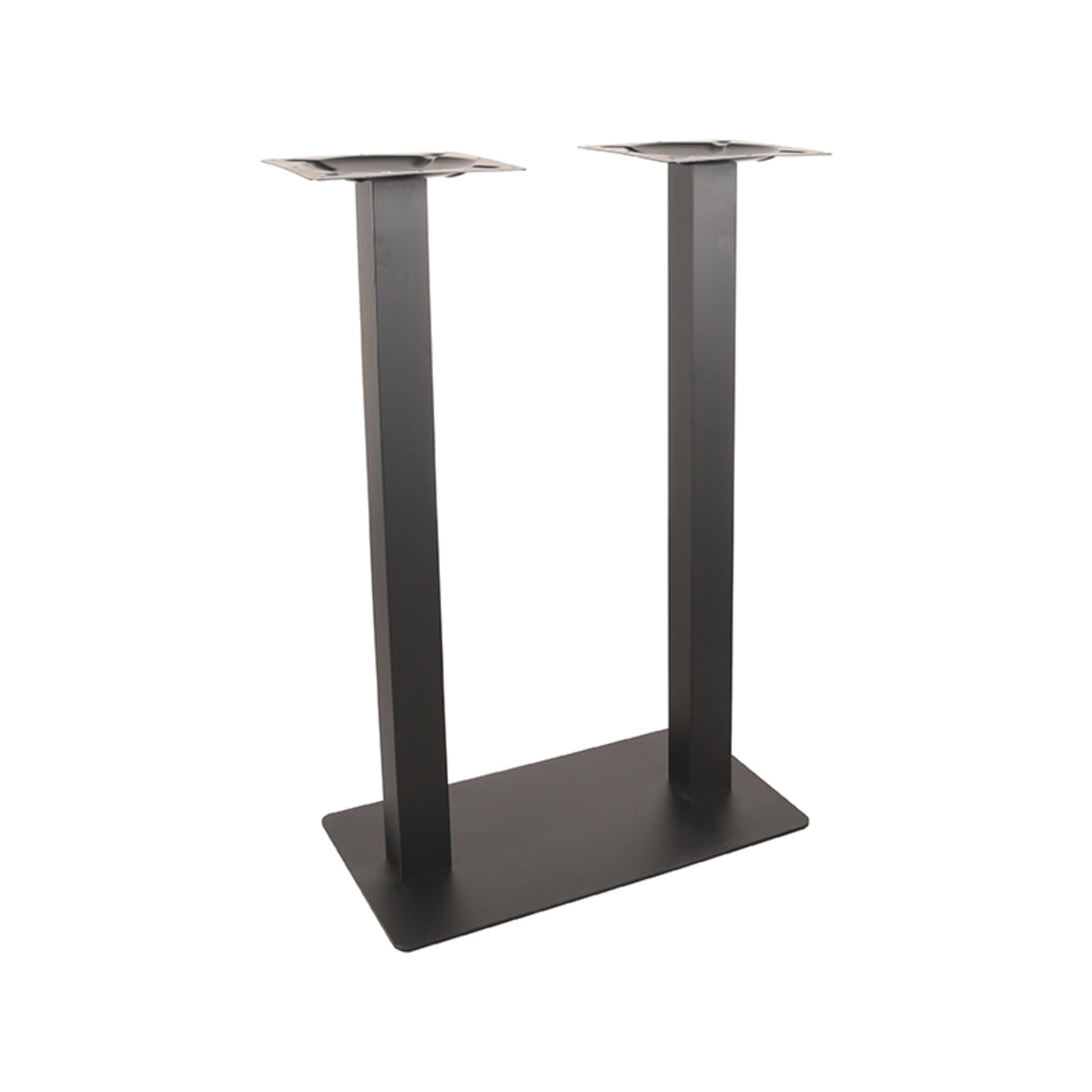 LABEL51 Bartafels Tafelpoot Dubbel - Zwart - Metaal - Dubbel - 108 cm