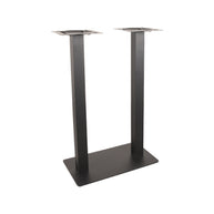 LABEL51 Bartafels Tafelpoot Dubbel - Zwart - Metaal - Dubbel - 108 cm