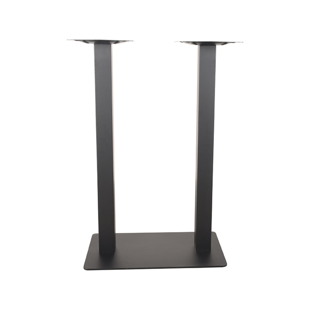 LABEL51 Bartafels Tafelpoot Dubbel - Zwart - Metaal - Dubbel - 108 cm