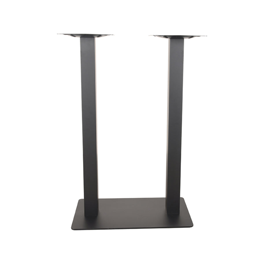 LABEL51 Bartafels Tafelpoot Dubbel - Zwart - Metaal - Dubbel - 108 cm