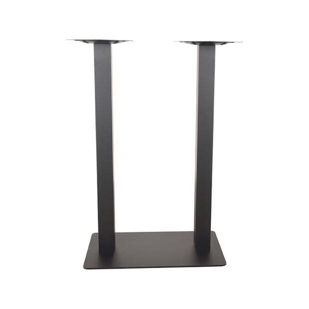 LABEL51 Bartafels Tafelpoot Dubbel - Zwart - Metaal - Dubbel - 108 cm