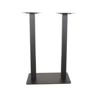 LABEL51 Bartafels Tafelpoot Dubbel - Zwart - Metaal - Dubbel - 108 cm