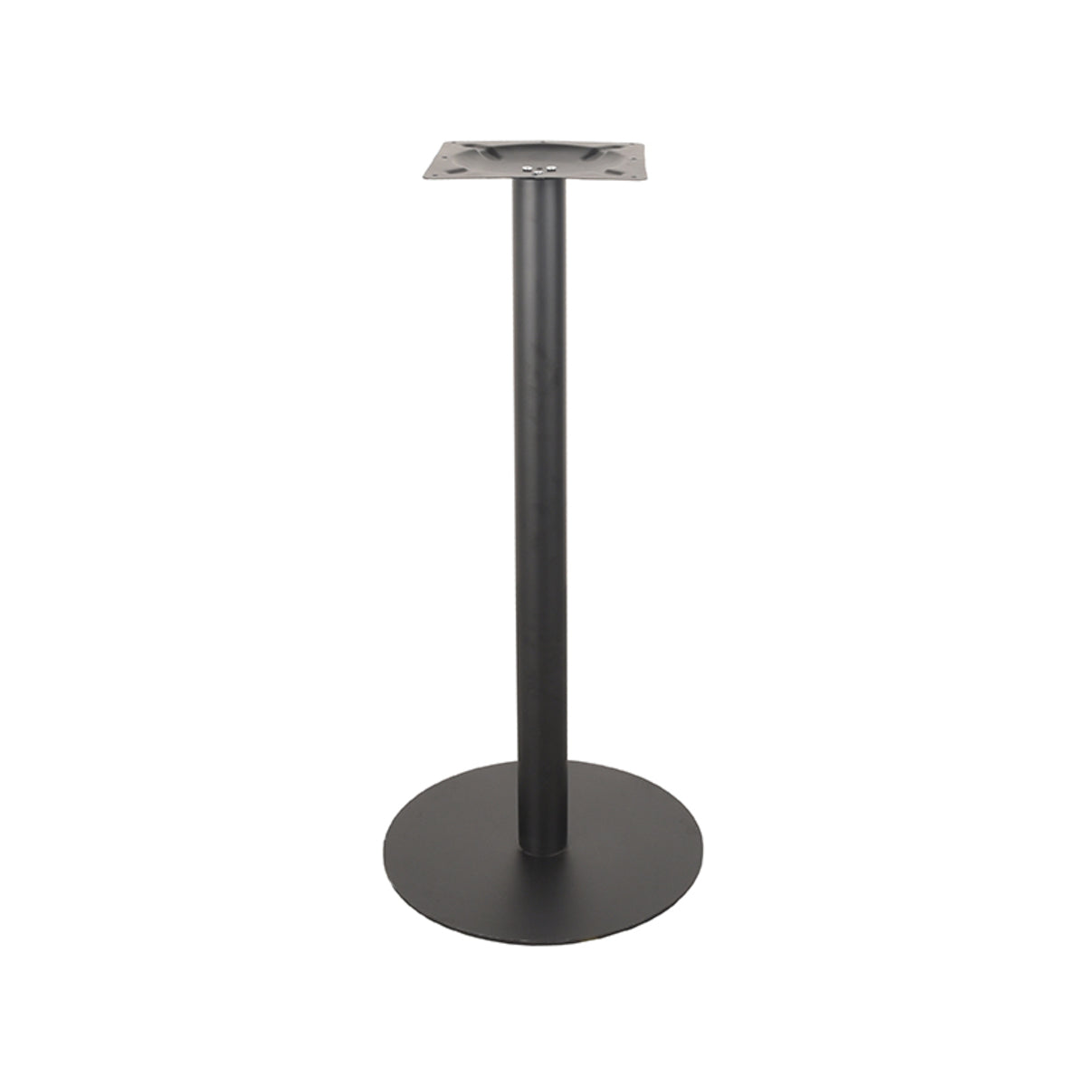 LABEL51 Bartafels Tafelpoot Dubbel - Zwart - Metaal - Enkel Rond 108 cm