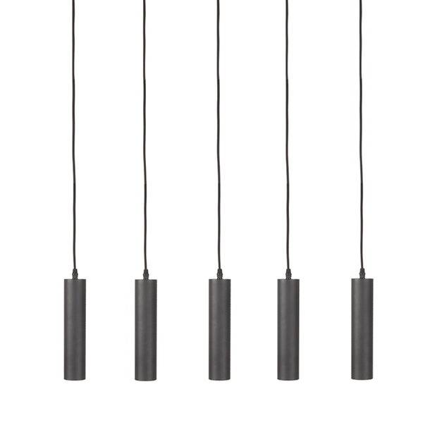 LABEL51 Hanglampen Ferroli - Zwart - Metaal - 5-lichts