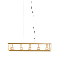 LABEL51 Hanglampen Tetto - Antiek Goud - Metaal - Hanglamp