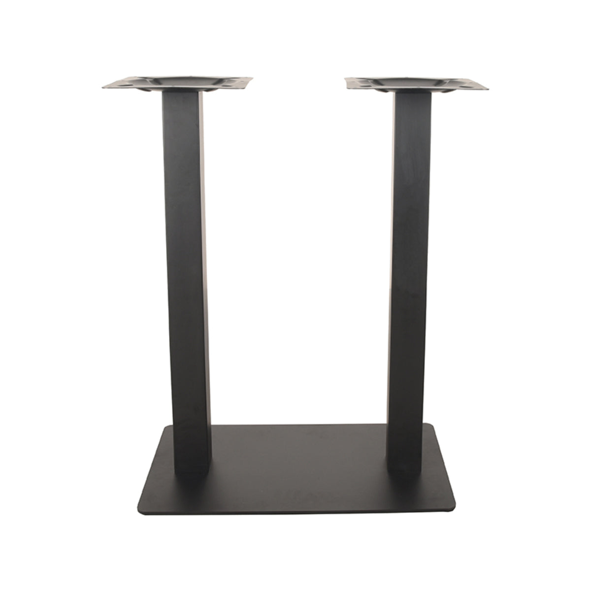 LABEL51 Bartafels Tafelpoot Dubbel - Zwart - Metaal - Dubbel - 92 cm