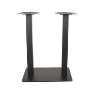 LABEL51 Bartafels Tafelpoot Dubbel - Zwart - Metaal - Dubbel - 92 cm