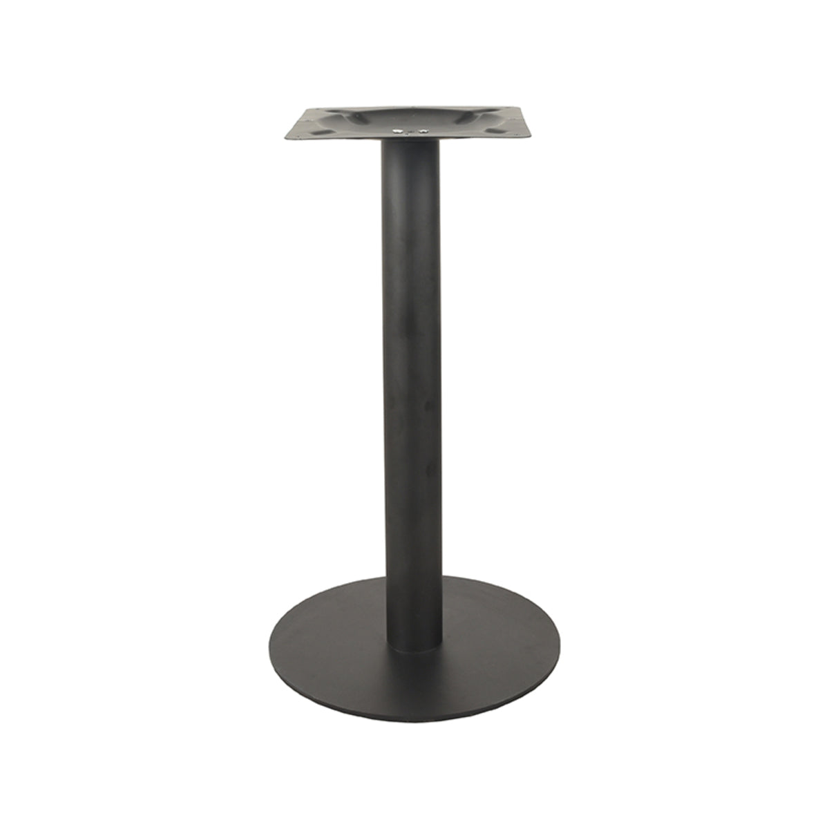 LABEL51 Eetkamertafels Tafelpoot Enkel - Zwart - Metaal - 72 cm - Rond