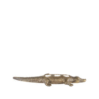 LABEL51 Woondecoratie Krokodil - Antiek Goud - Metaal - One Size