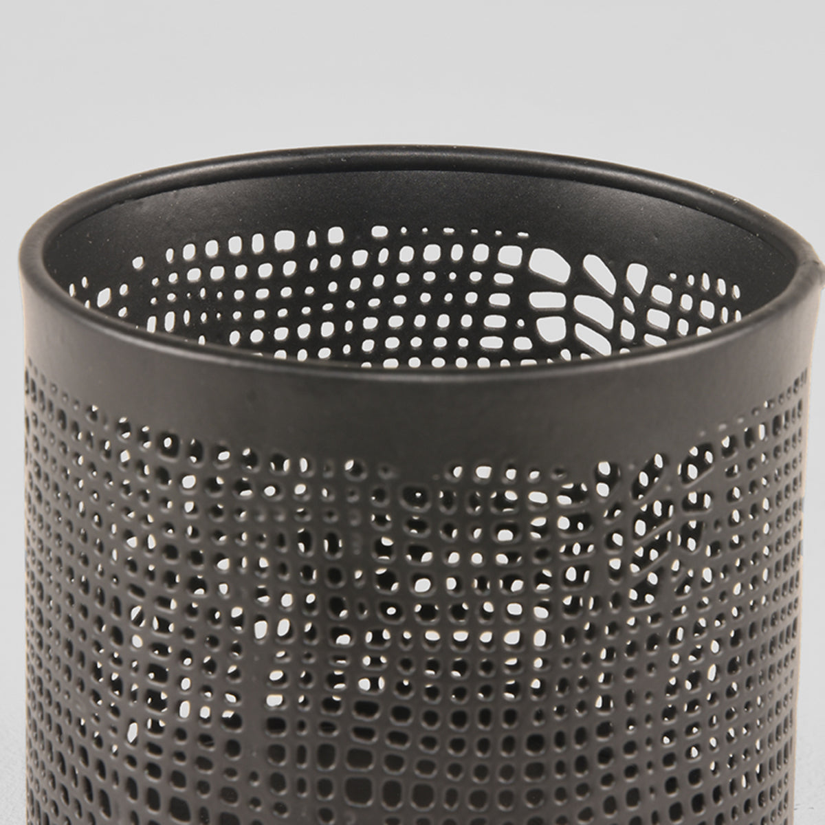 LABEL51 Woondecoratie Kaarsenhouders - Zwart - Metaal - L