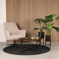 LABEL51 Woondecoratie Plantenstandaards - Zwart - Metaal - One Size
