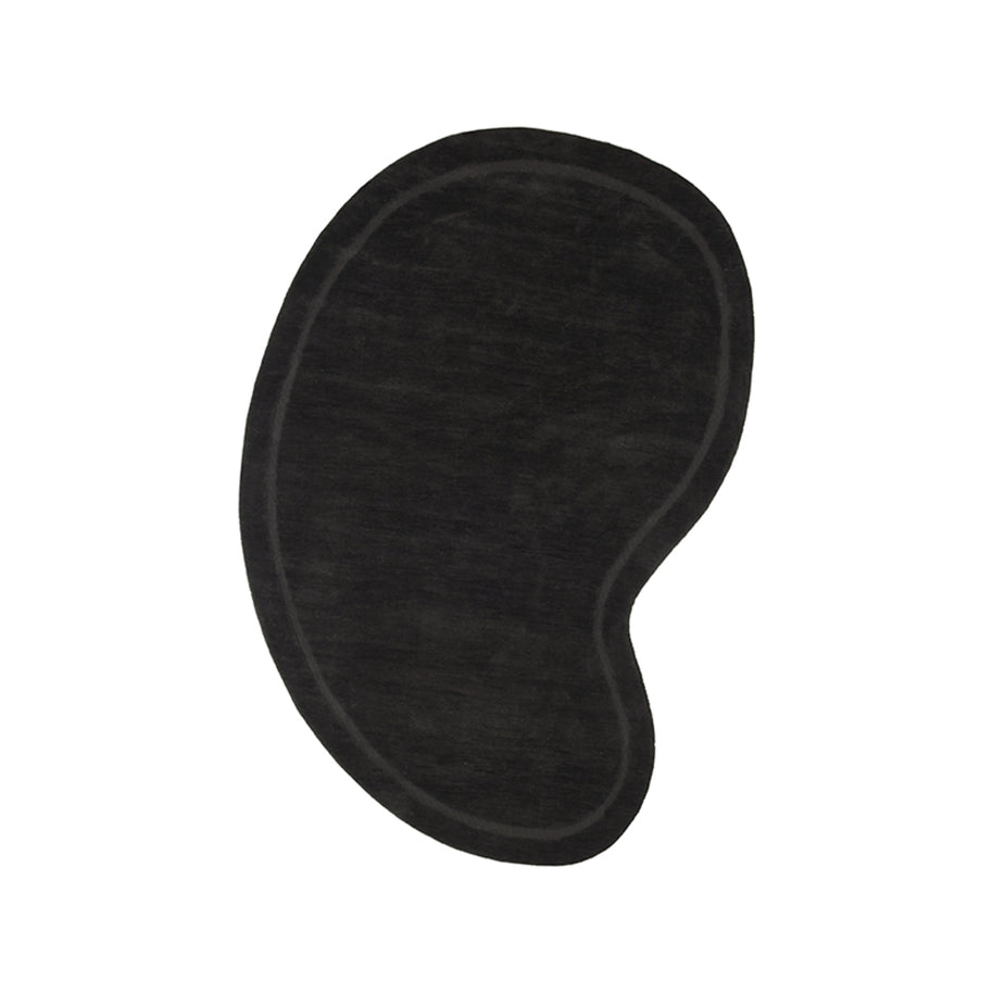LABEL51 Vloerkleden Mody - Antraciet - Polyester - 160x230 cm - Organisch