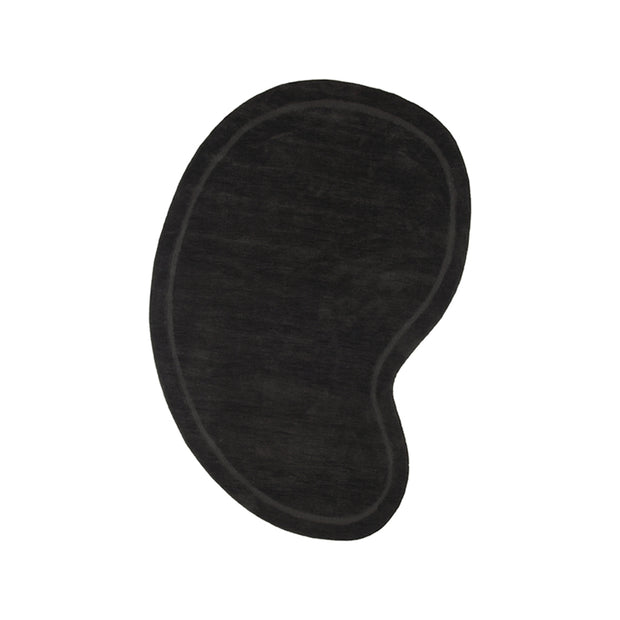 LABEL51 Vloerkleden Mody - Antraciet - Polyester - 160x230 cm - Organisch