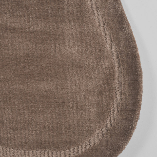 LABEL51 Vloerkleden Mody - Taupe - Polyester - 160x230 cm - Organisch