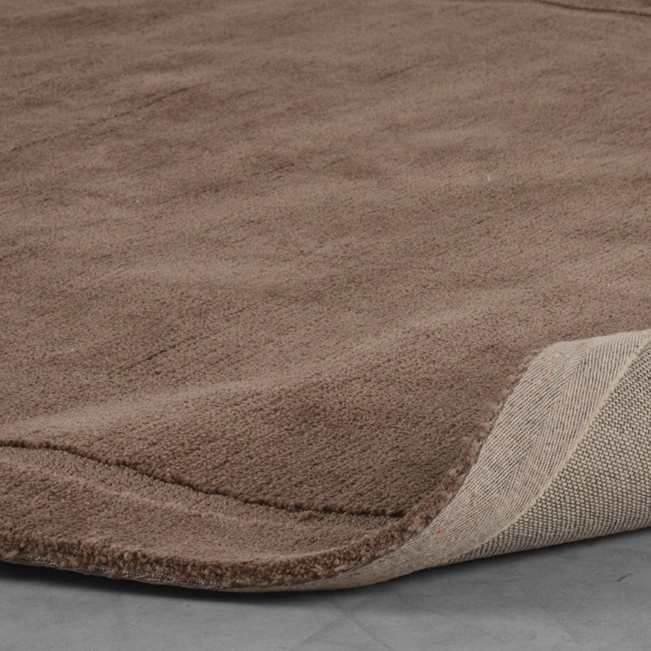 LABEL51 Vloerkleden Mody - Taupe - Polyester - 160x230 cm - Organisch