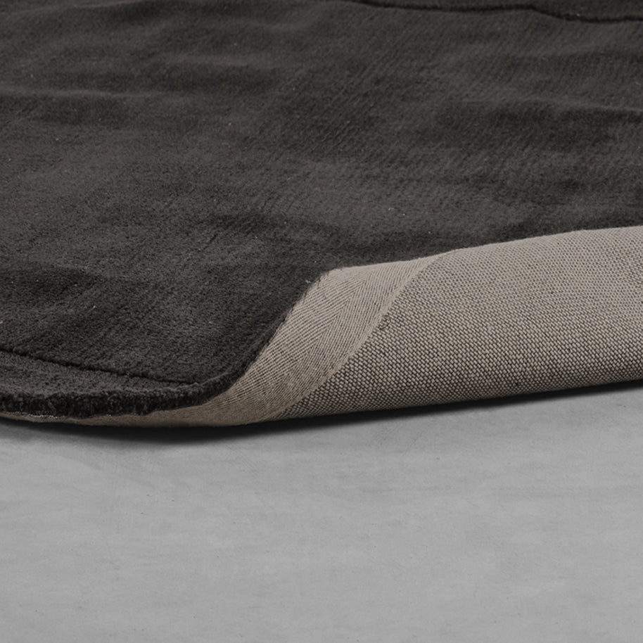 LABEL51 Vloerkleden Mody - Antraciet - Polyester - 200x300 cm - Organisch