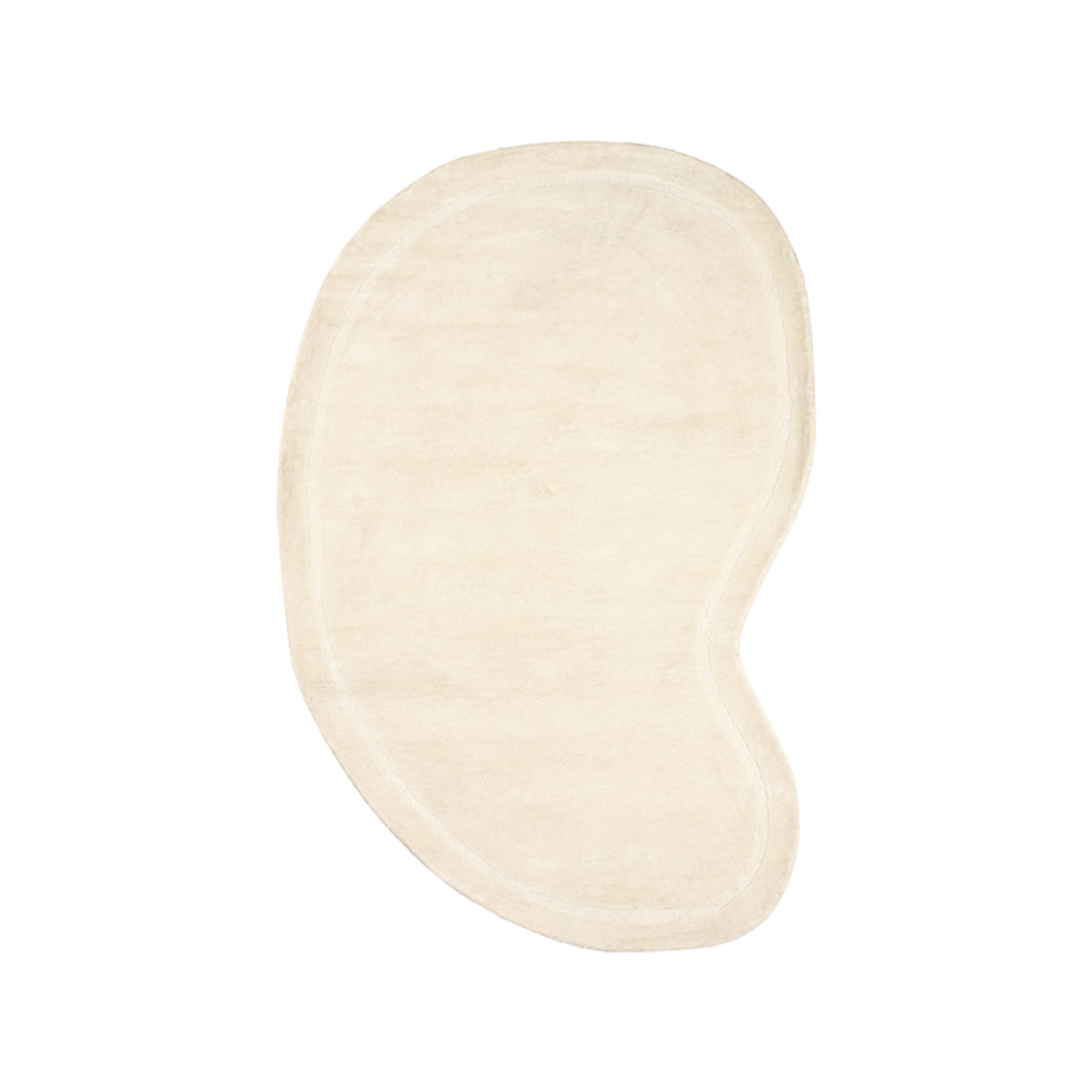 LABEL51 Vloerkleden Mody - Ivoor - Polyester - 160x230 cm - Organisch