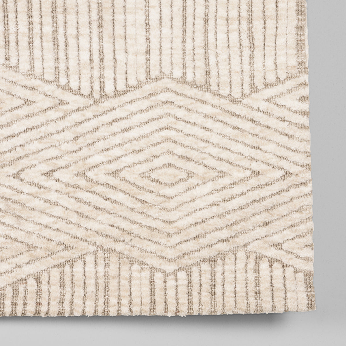 LABEL51 Vloerkleden Cosy - Taupe - Polyester - 200x300 cm