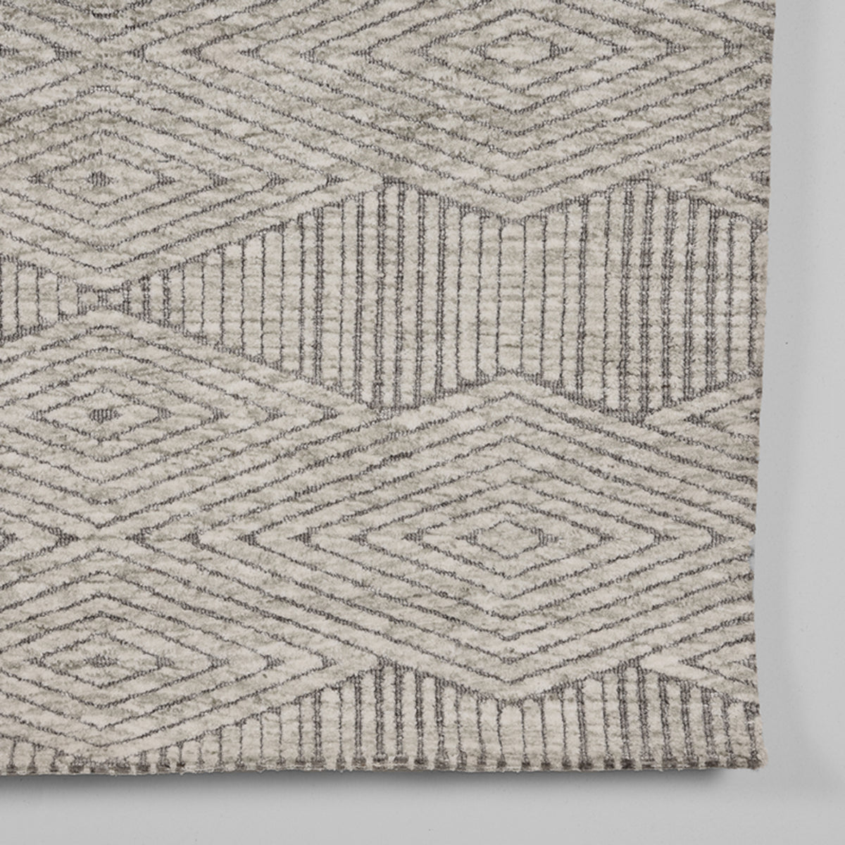 LABEL51 Vloerkleden Cosy - Grijs - Polyester - 200x300 cm