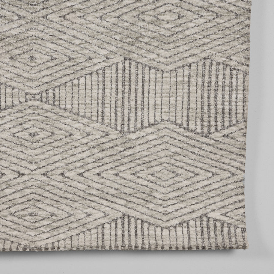 LABEL51 Vloerkleden Cosy - Grijs - Polyester - 200x300 cm