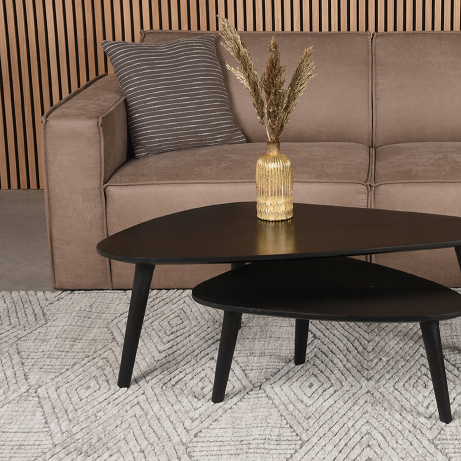 LABEL51 Vloerkleden Cosy - Grijs - Polyester - 200x300 cm