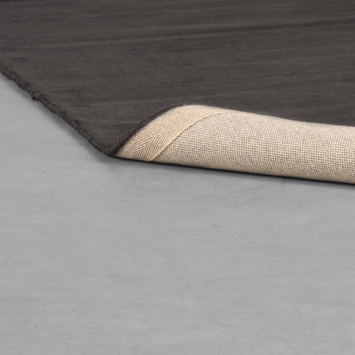 LABEL51 Vloerkleden Velvy - Antraciet - Viscose - 160x230 cm
