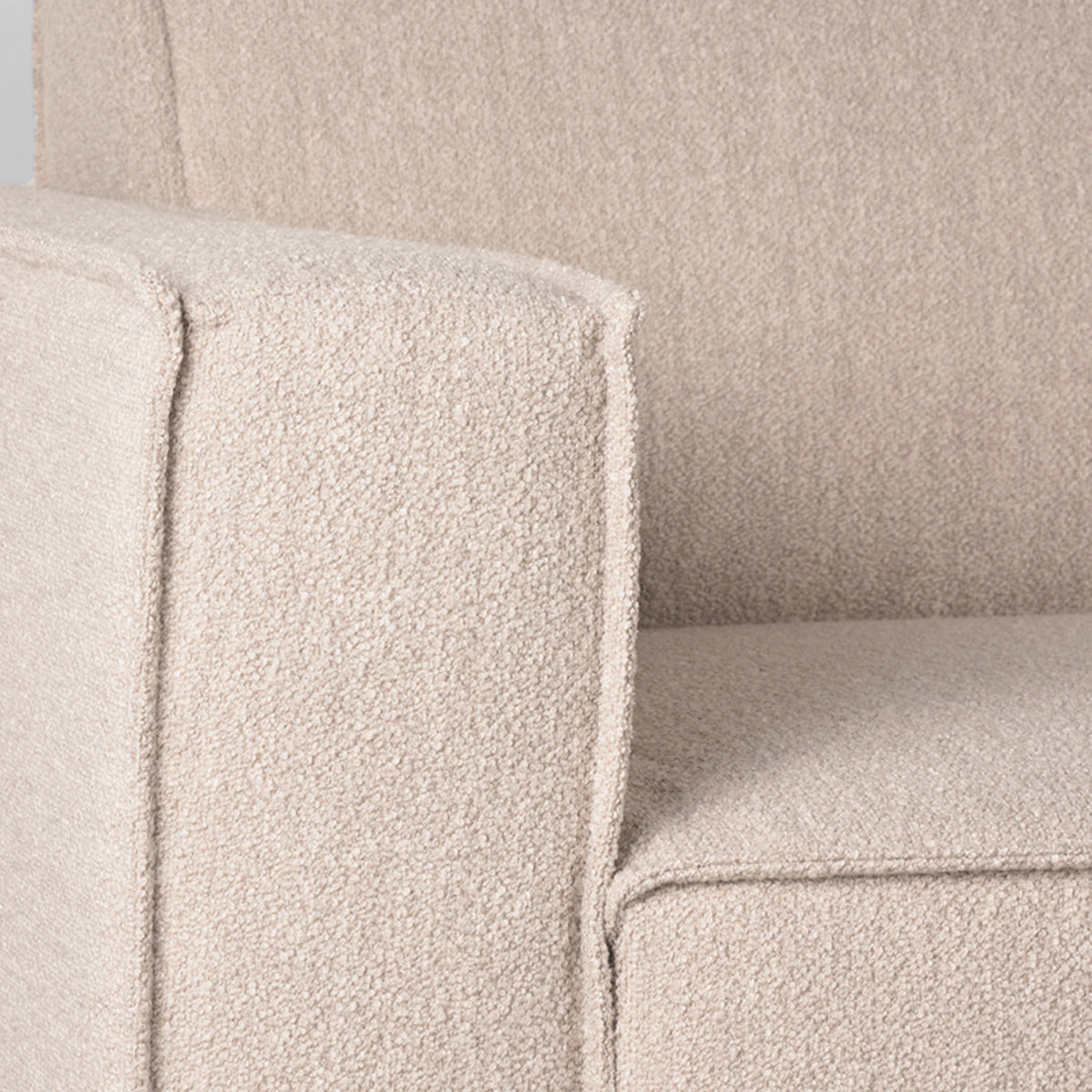 LABEL51 Hoekbanken Kay - Naturel Boucle - Boucle - Hoekbank Rechts