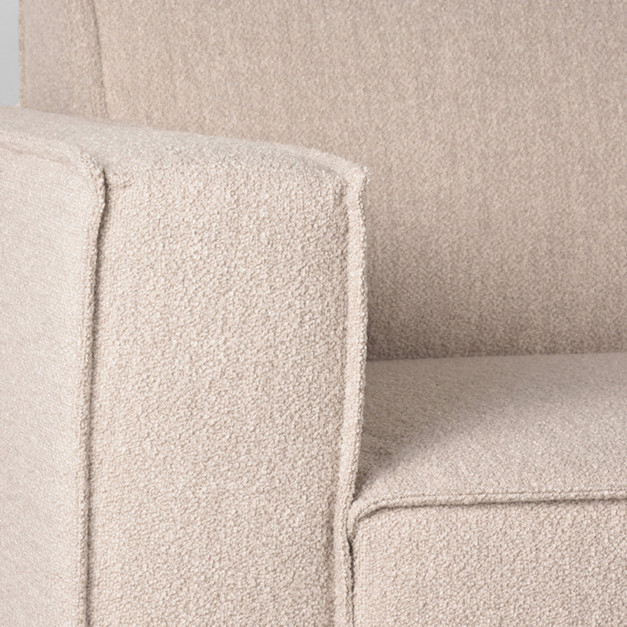 LABEL51 Hoekbanken Kay - Naturel Boucle - Boucle - Hoekbank Rechts