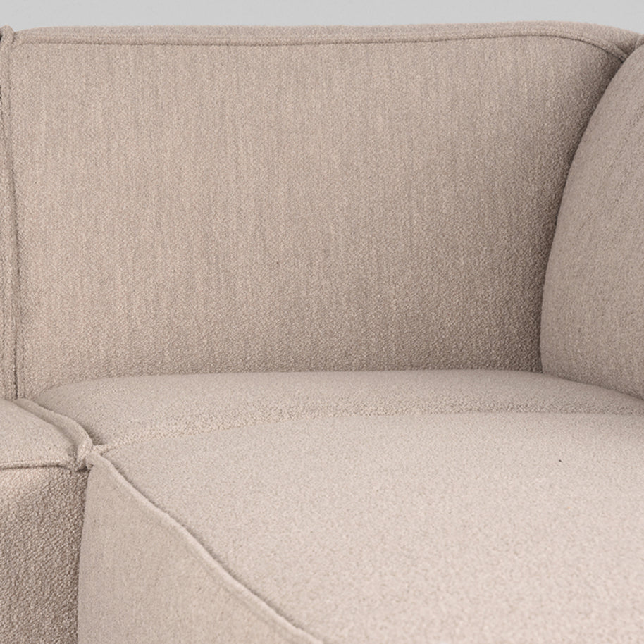 LABEL51 Hoekbanken Kay - Naturel Boucle - Boucle - Hoekbank Rechts
