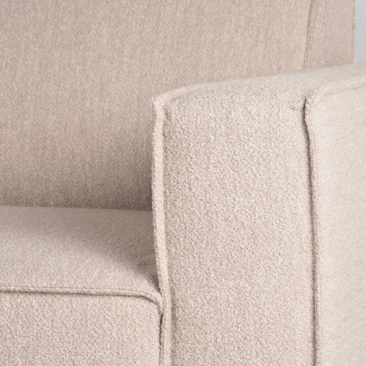 LABEL51 Hoekbanken Kay - Naturel Boucle - Boucle - Hoekbank Links