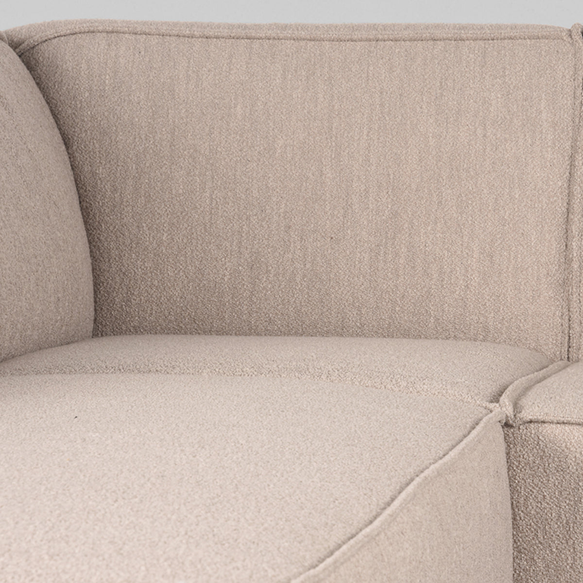LABEL51 Hoekbanken Kay - Naturel Boucle - Boucle - Hoekbank Links