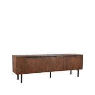 LABEL51 Tv-Meubels Rio - Espresso - Mangohout - 180 cm