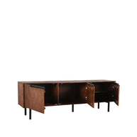 LABEL51 Tv-Meubels Rio - Espresso - Mangohout - 180 cm