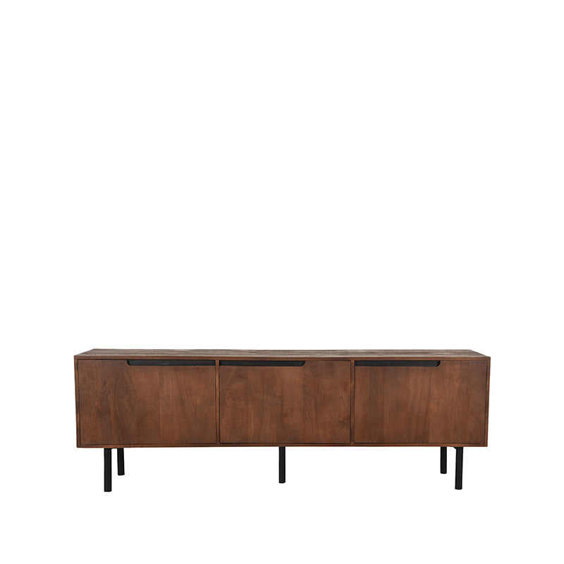 LABEL51 Tv-Meubels Rio - Espresso - Mangohout - 180 cm