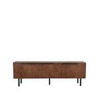 LABEL51 Tv-Meubels Rio - Espresso - Mangohout - 180 cm