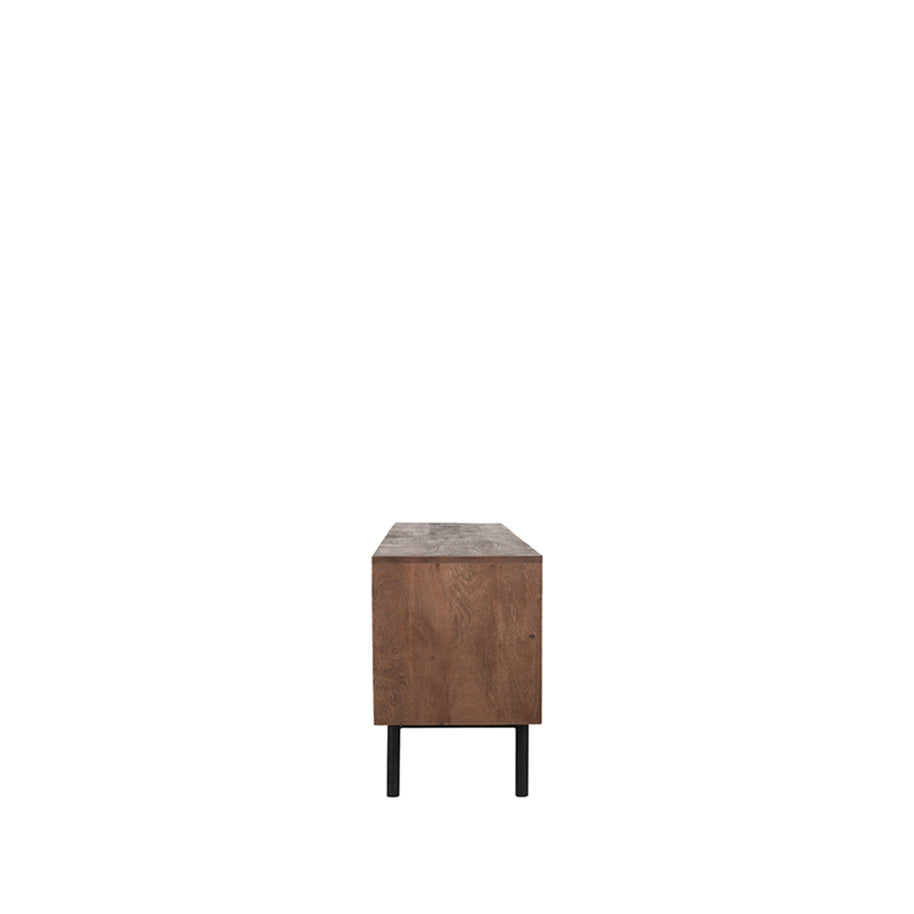 LABEL51 Tv-Meubels Rio - Espresso - Mangohout - 180 cm