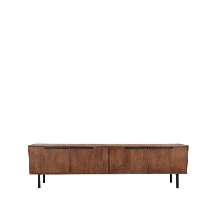 LABEL51 Tv-Meubels Rio - Espresso - Mangohout - 220 cm