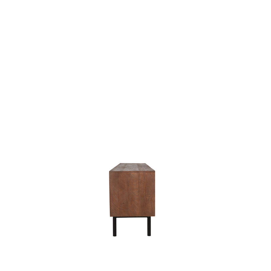 LABEL51 Tv-Meubels Rio - Espresso - Mangohout - 220 cm