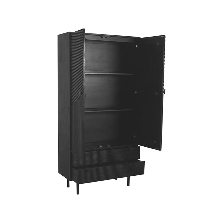 LABEL51 Bergkasten Cotia - Zwart - Mangohout - One Size