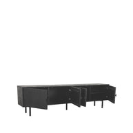 LABEL51 Tv-Meubels Cotia - Zwart - Mangohout - One Size