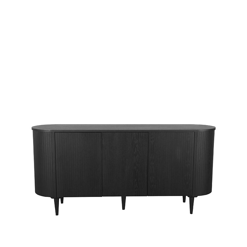 LABEL51 Dressoirs Oliva - Zwart - Eiken - 180 cm