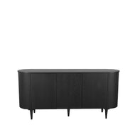 LABEL51 Dressoirs Oliva - Zwart - Eiken - 180 cm