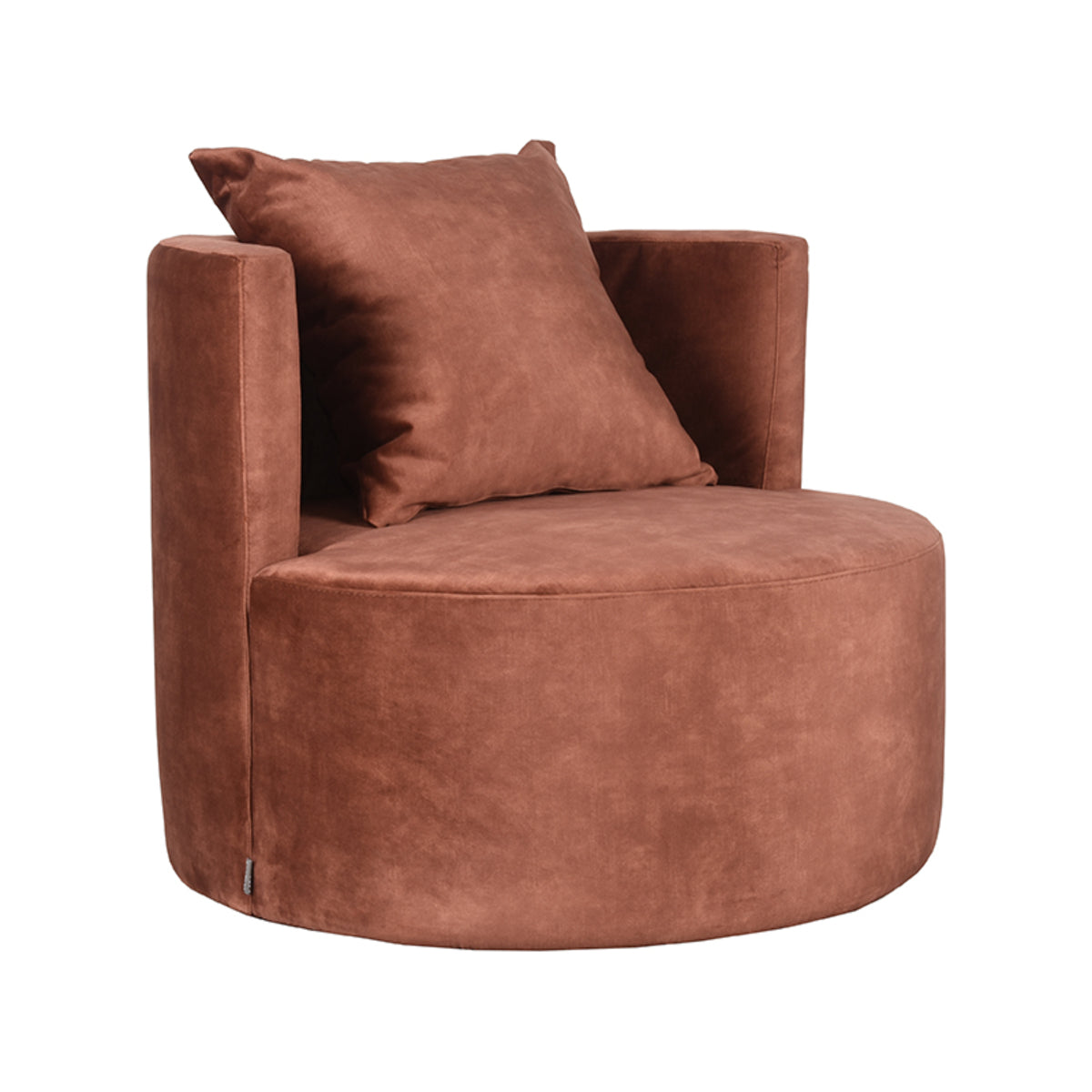 LABEL51 Fauteuils Evy - Rust - Velvet - 90 cm