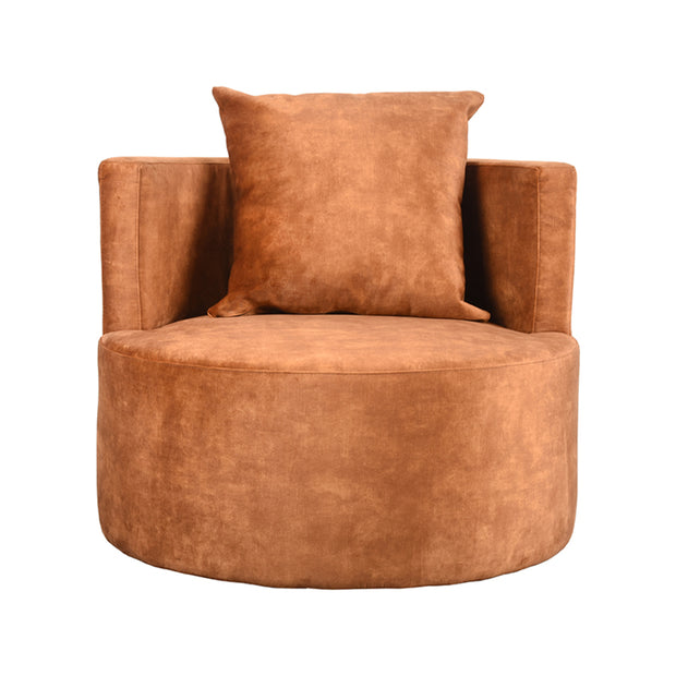 LABEL51 Fauteuils Evy - Oker - Velvet - 90 cm