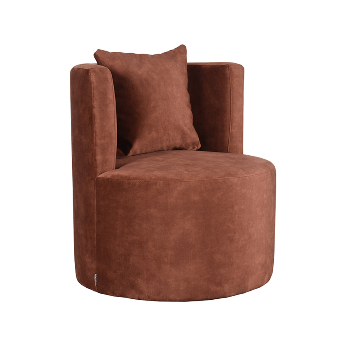 LABEL51 Fauteuils Evy - Rust - Velvet - 65 cm