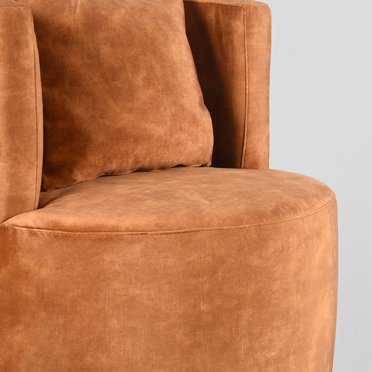 LABEL51 Fauteuils Evy - Oker - Velvet - 65 cm