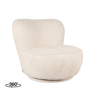 LABEL51 Fauteuils Bunny - Beige - Boucle