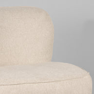 LABEL51 Fauteuils Bunny - Beige - Boucle